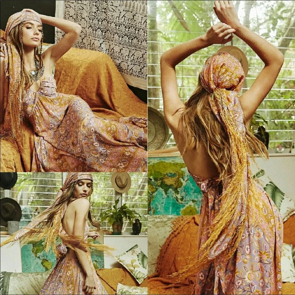 SPELL & THE GYPSY COLLECTIVE, Lolita Halter Dress, Rare Spell piece ; ) - Picture 2 of 16
